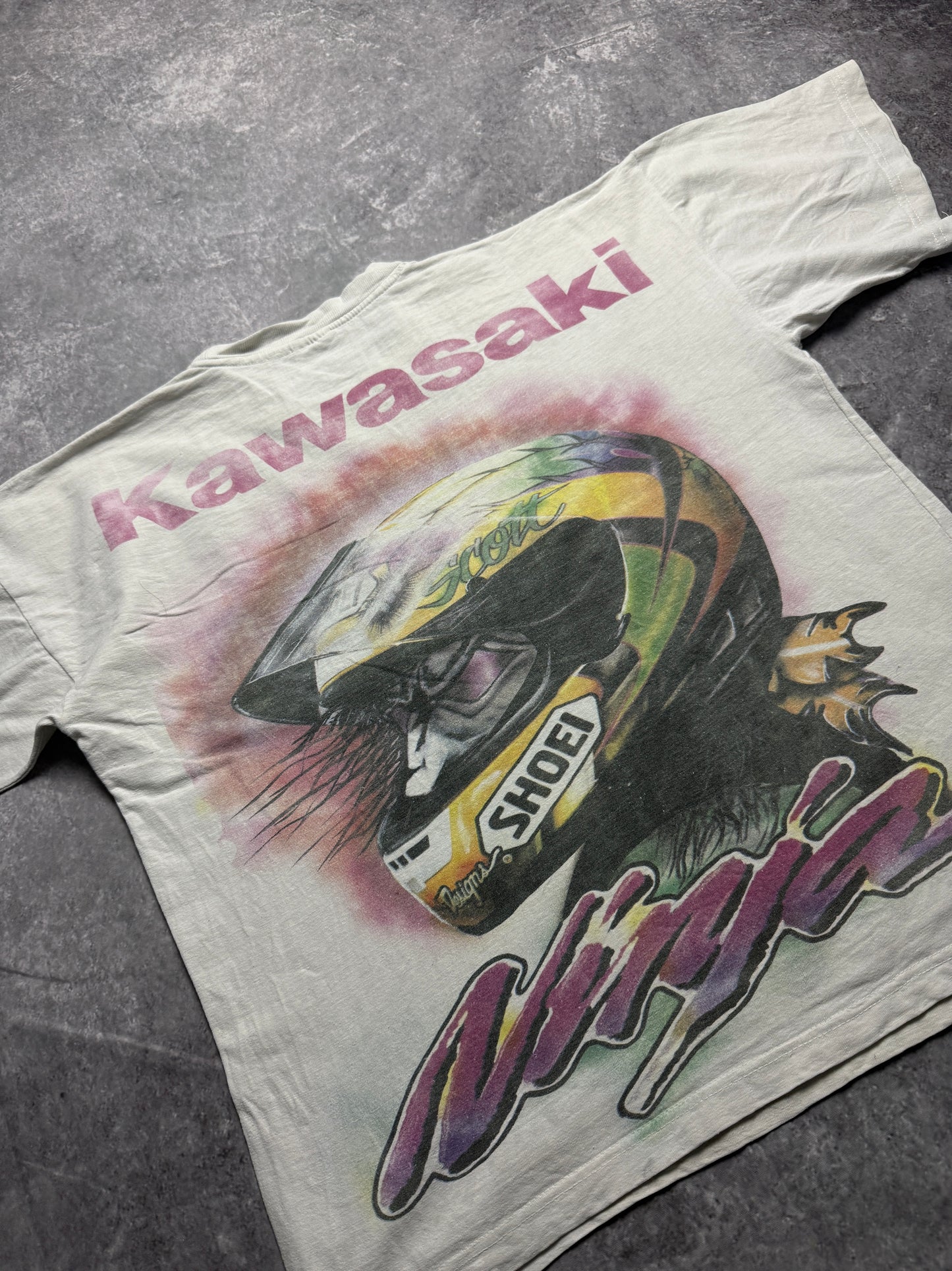 90s Scott Russell Racing T-shirt (L)