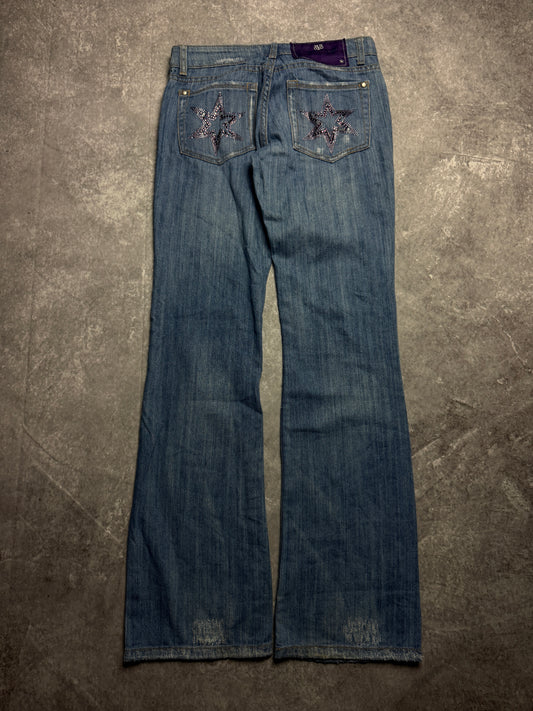 2000s Victoria Beckham bootcut flared Jeans (28)