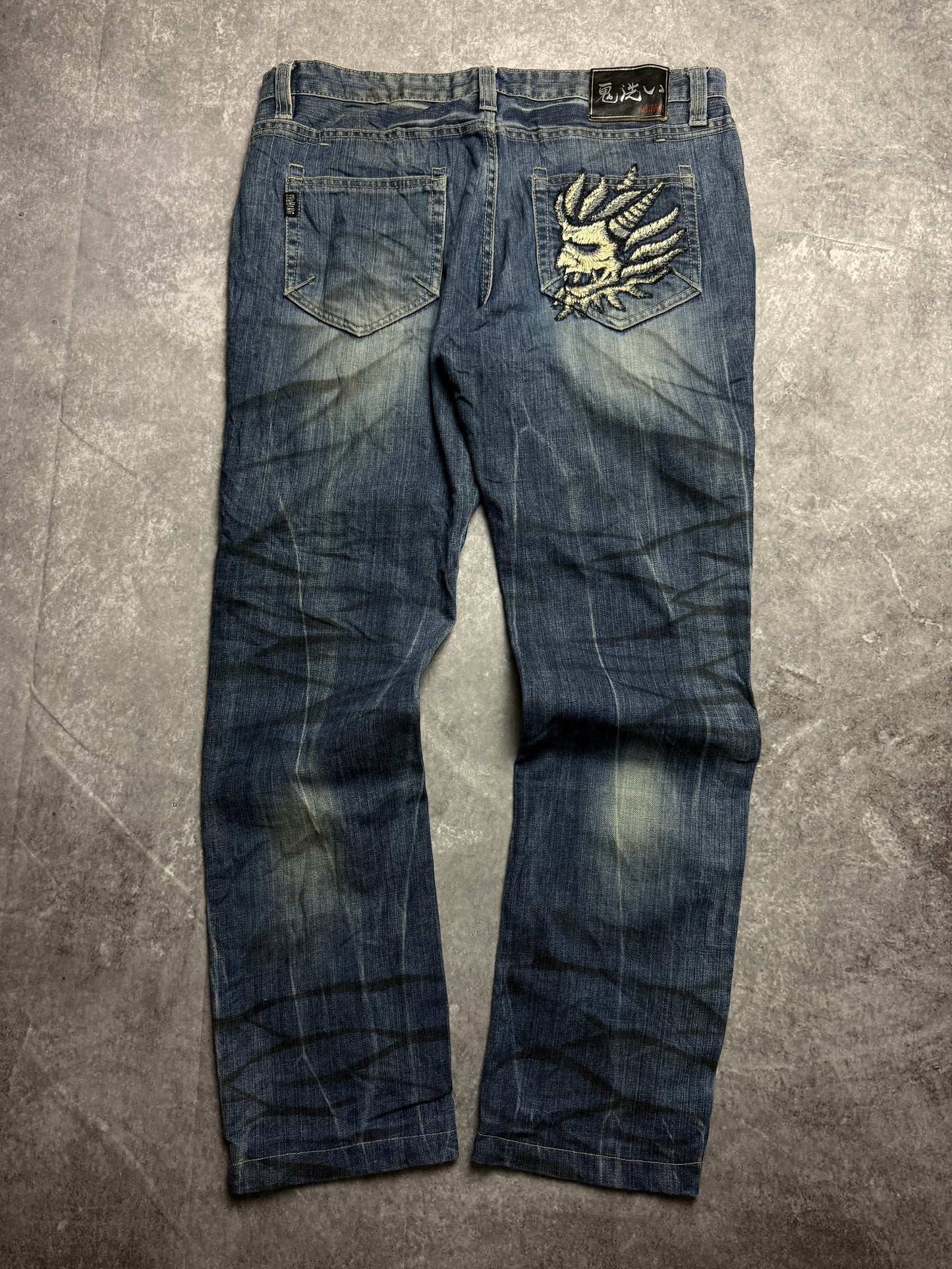 90s Onirrai japanese Jeans (M)