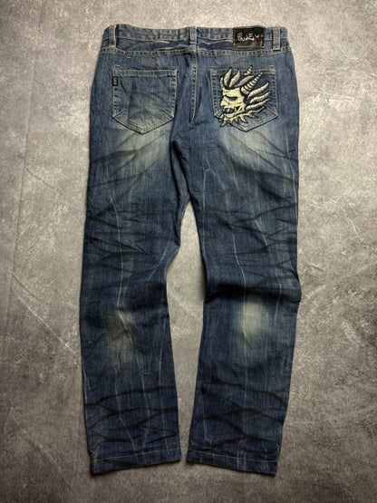 90s Onirrai japanese Jeans (M)