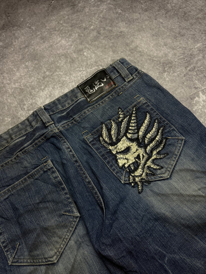 90s Onirrai japanese Jeans (M)