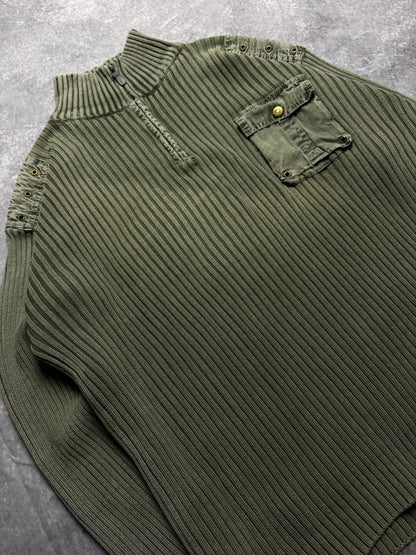 Vintage half-zip Sweater (XXL)