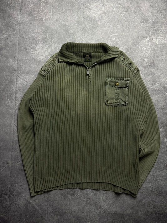 Vintage half-zip Sweater (XXL)