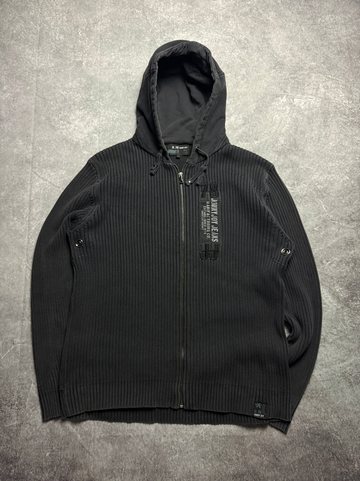 Vintage zip-up Sweater (XXL)