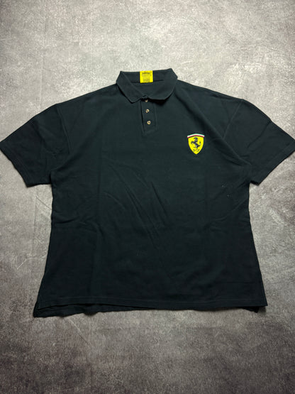 Vintage 90s Ferrari Polo-shirt (XL)