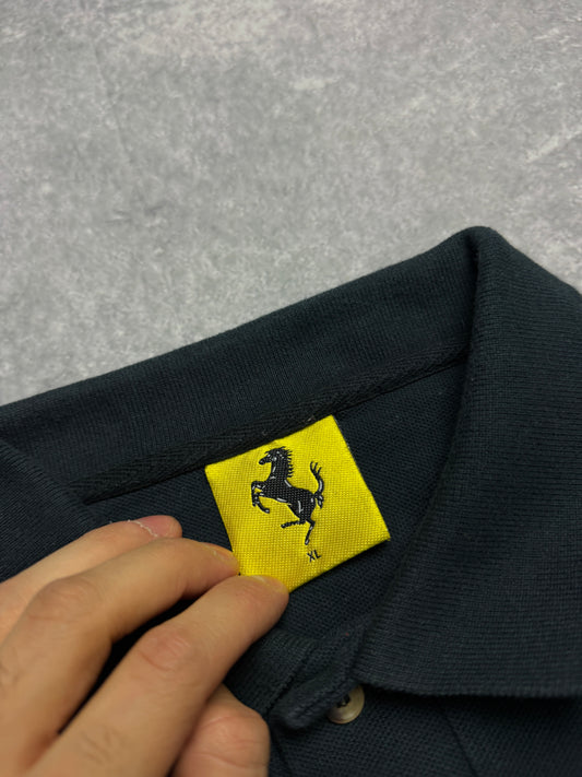 Vintage 90s Ferrari Polo-shirt (XL)