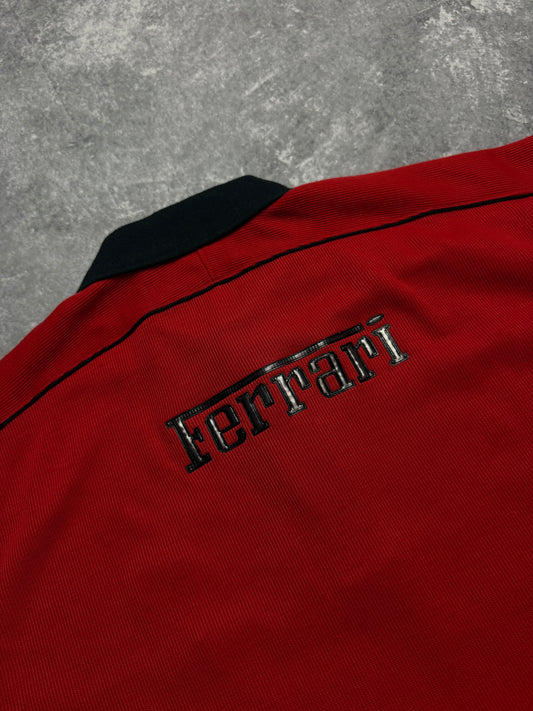 Vintage 90s Ferrari Polo-shirt (XL)