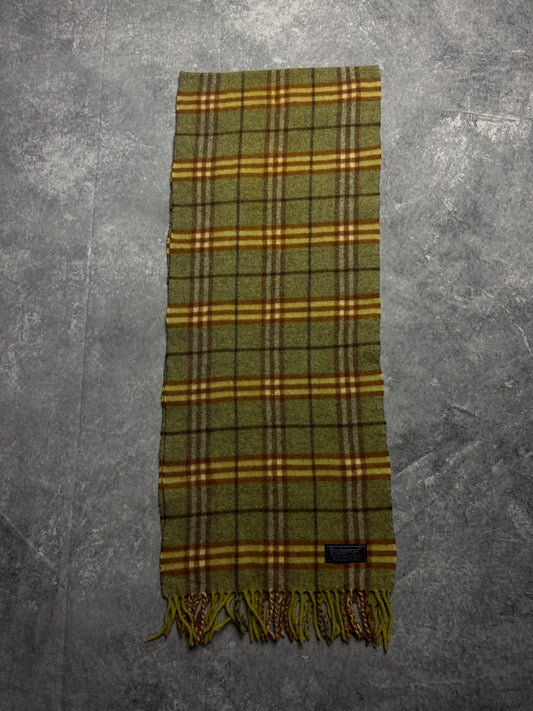 90s Burberrys Schal aus Lammwolle