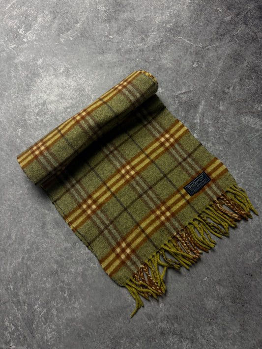 90s Burberrys Schal aus Lammwolle